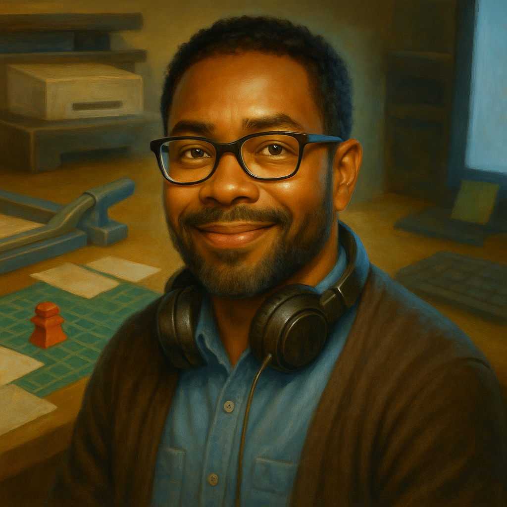 Noah Whitfield, Managing Editor, Print and Play Press